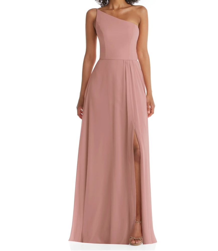NWT/ AFTER SIX / One-Shoulder Chiffon Gown/ 8-R